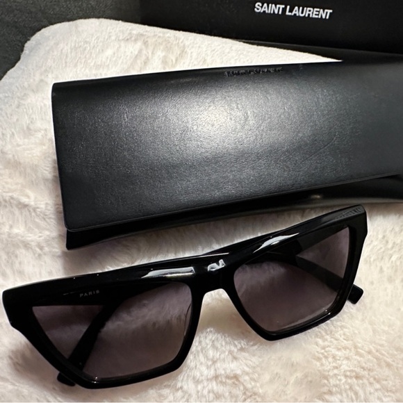Ysl square logo sunglasses